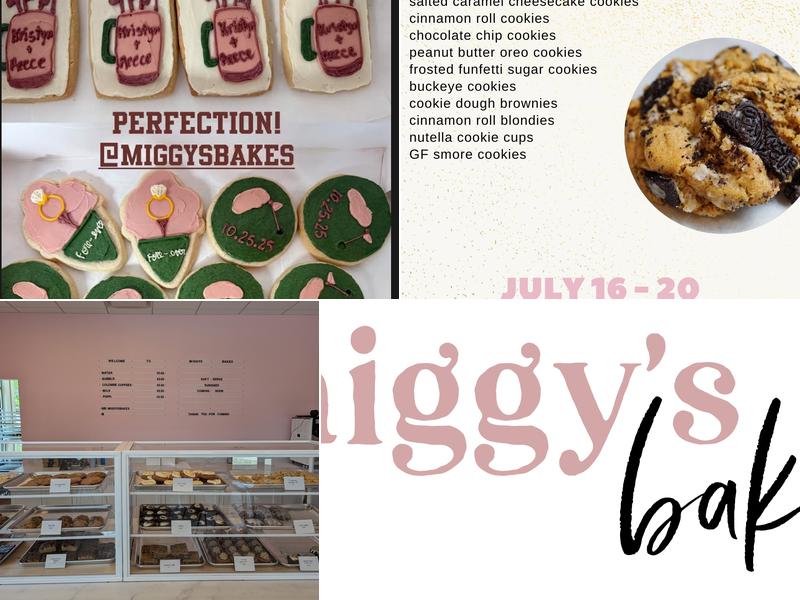 Miggy’s Bakes Menu