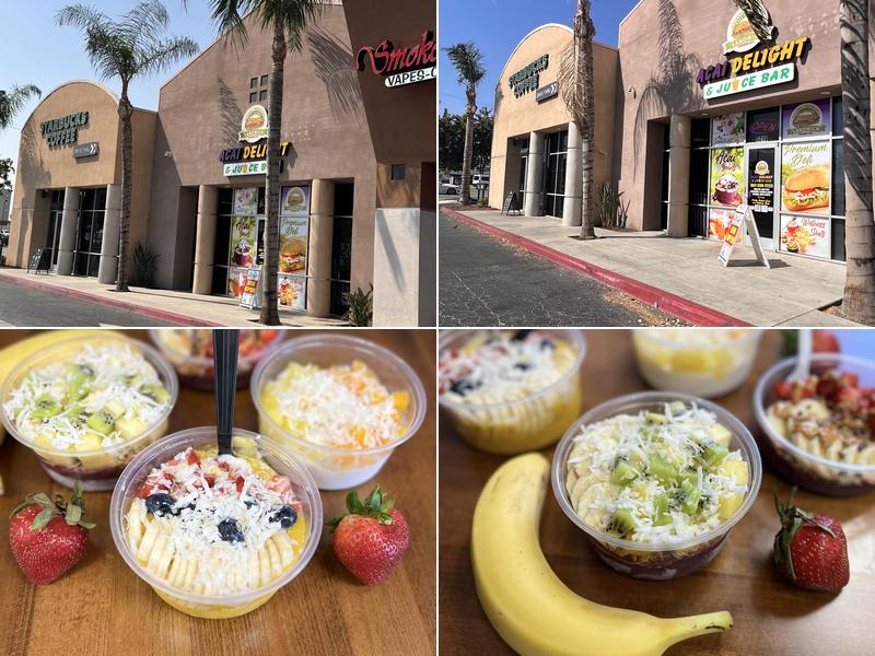 Acai delight & juice bar 5210 Olive Dr b, Bakersfield