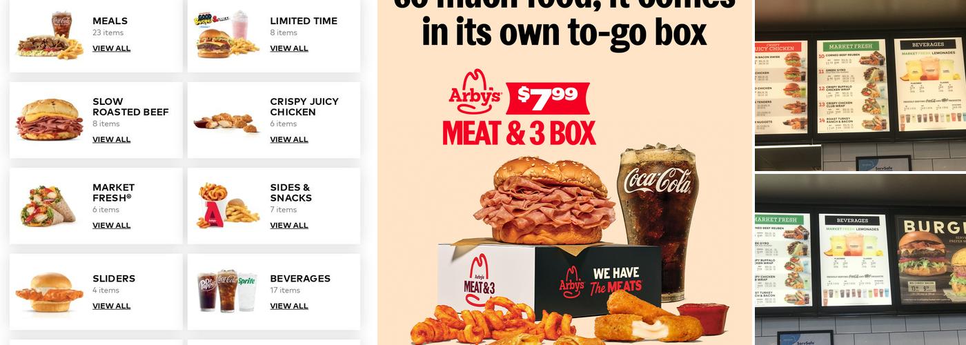 Arby's Menu