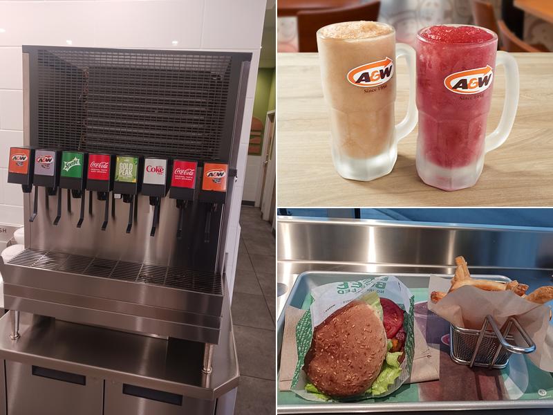 A&W Canada Menu