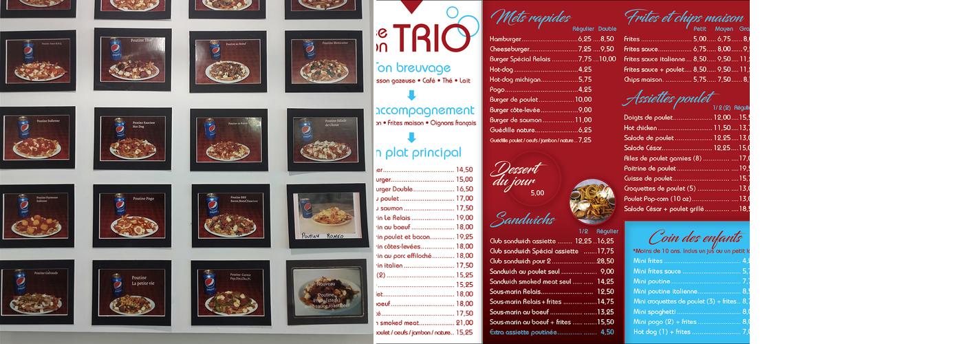 Cantine Ti-Mousse Menu