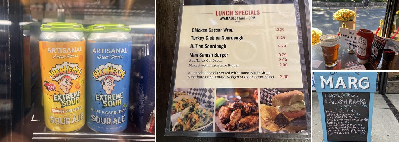 The Corner at Musser Menu