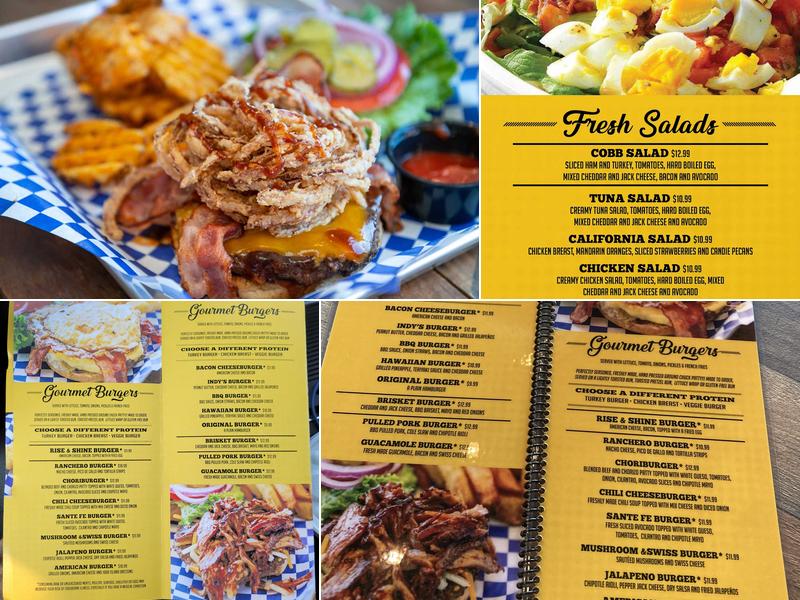The Burger Joint Menu