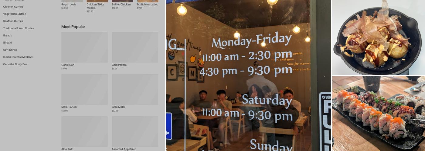 MiMi's Kitchen Menu