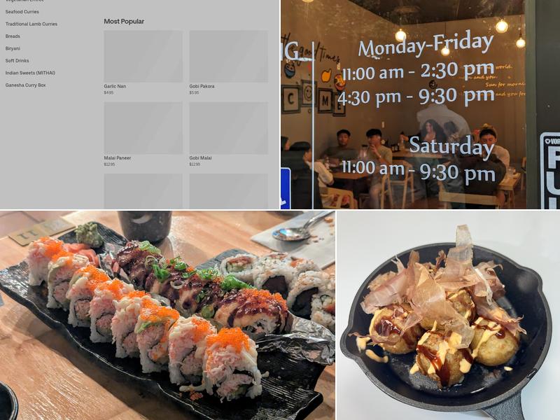 MiMi's Kitchen Menu