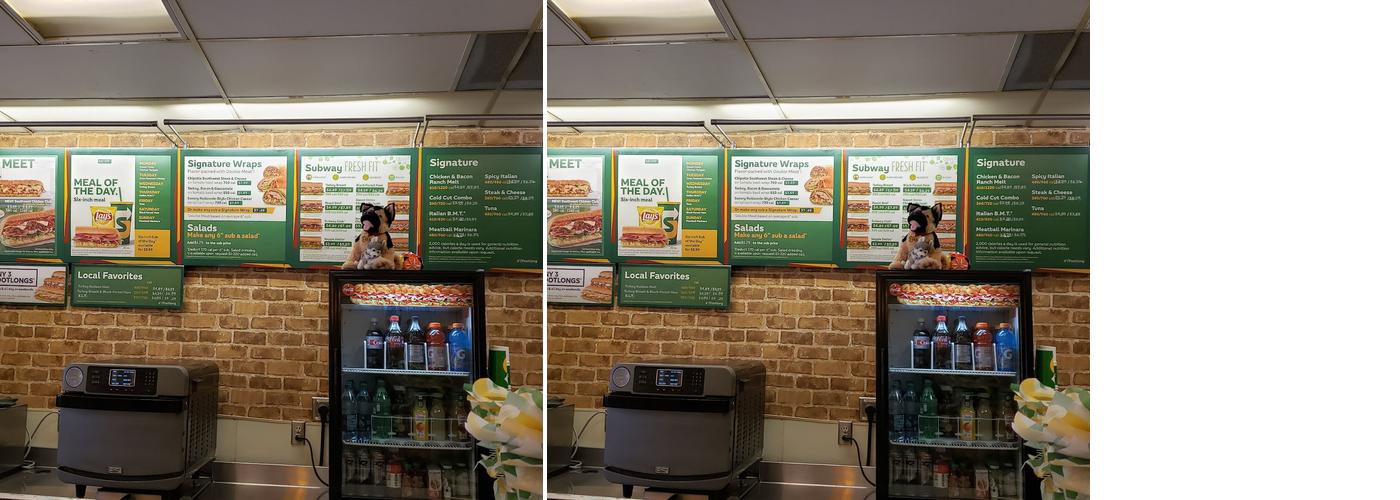 Subway Menu