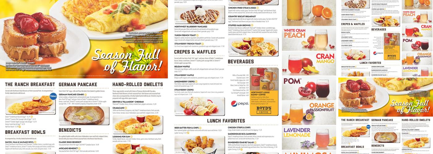 Elmer's Restaurant (South Medford, OR) Menu