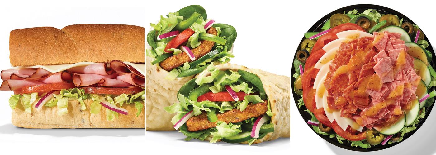Subway Menu