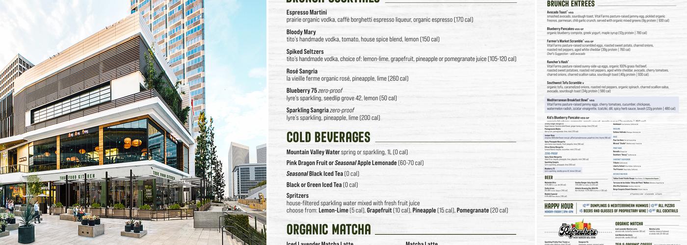 True Food Kitchen Menu