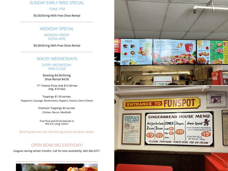 Braggin' Dragon Restaurant Menu