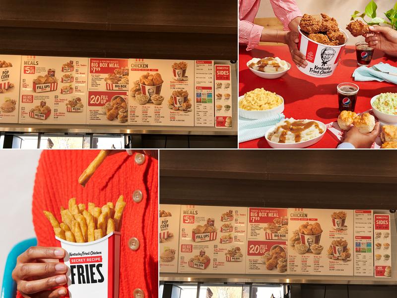 KFC Menu