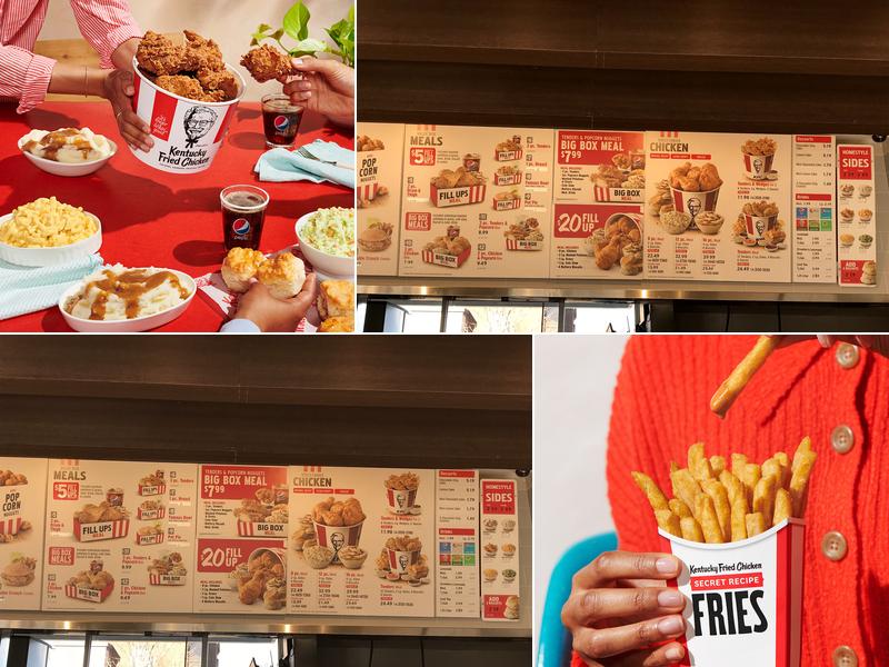 KFC Menu