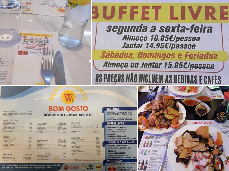 Bom Gosto Menu