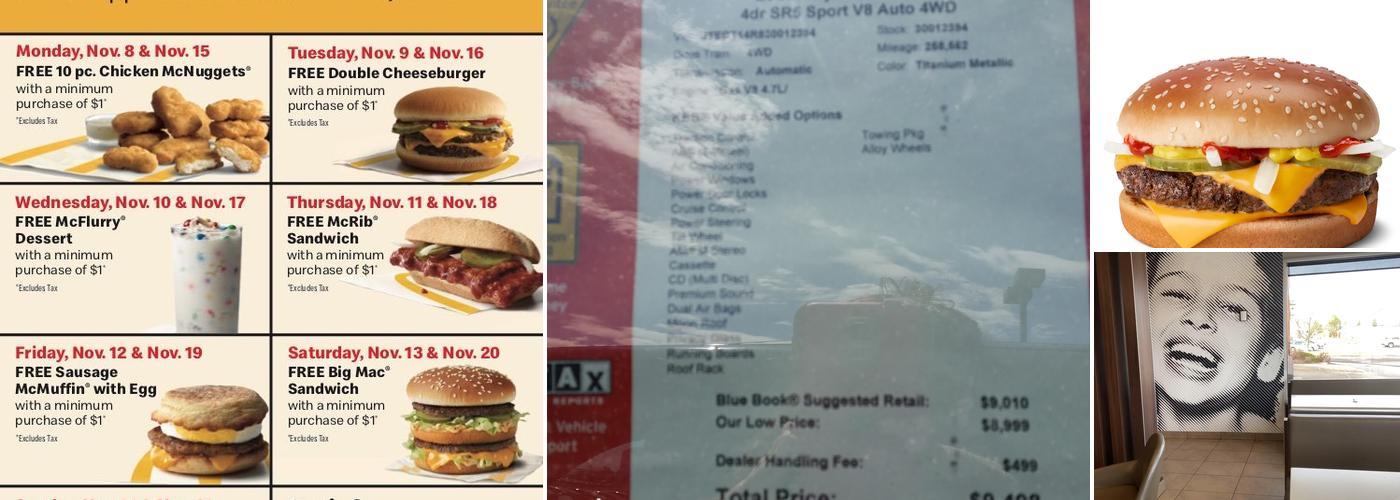 McDonald's Menu