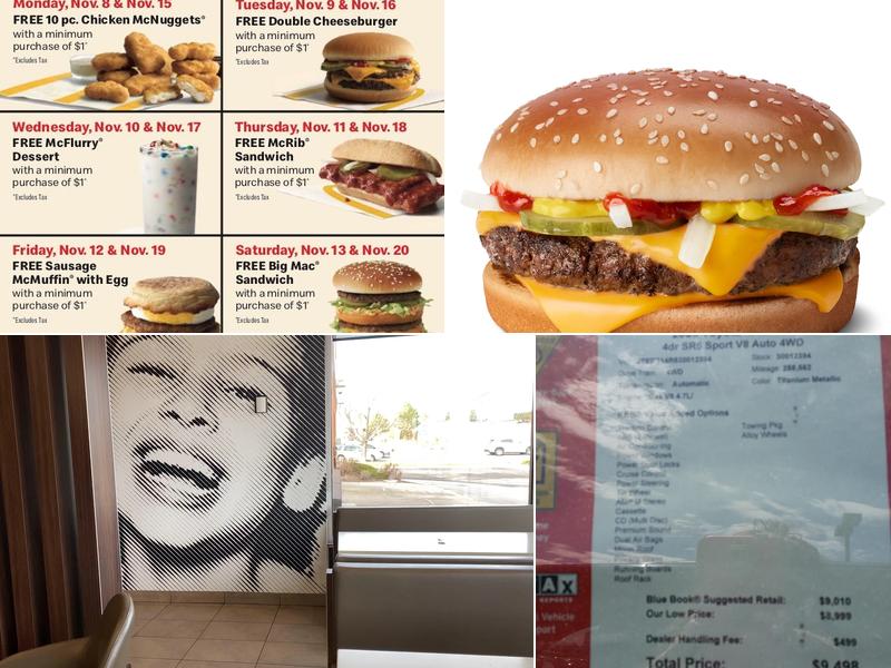 McDonald's Menu