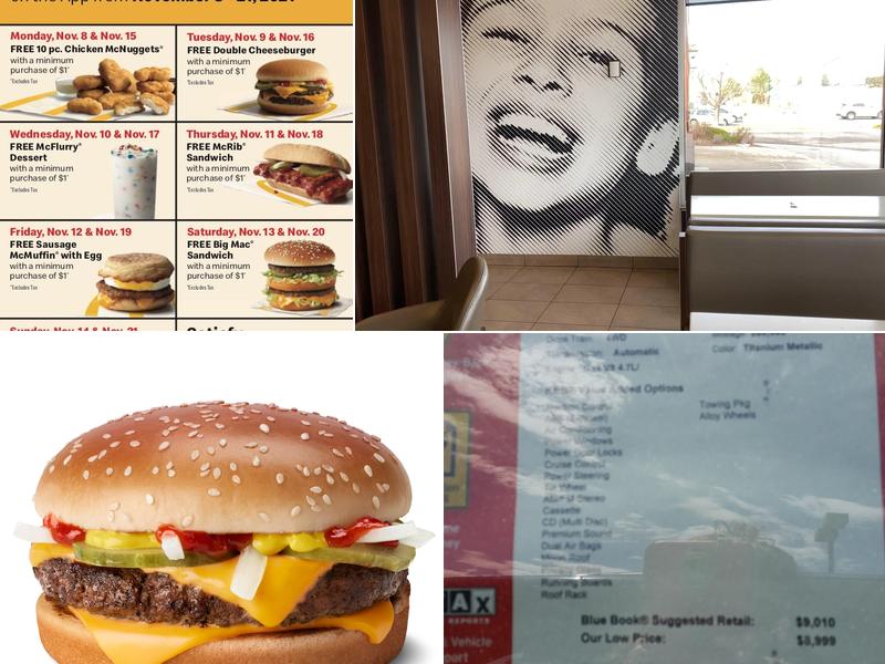 McDonald's Menu