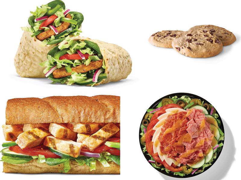 Subway Menu