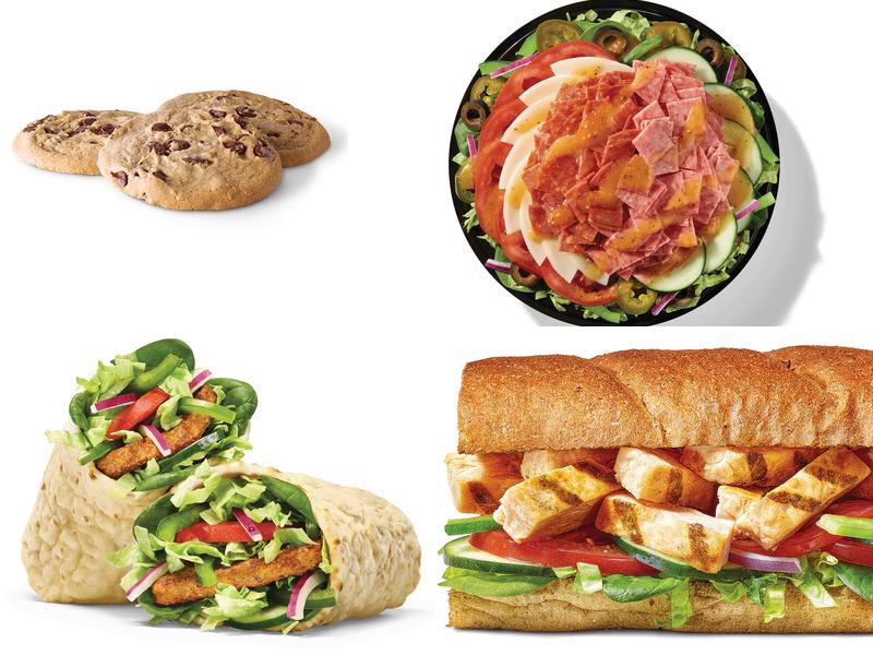 Subway Menu