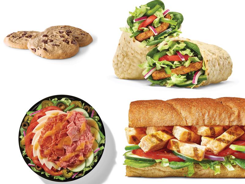 Subway Menu