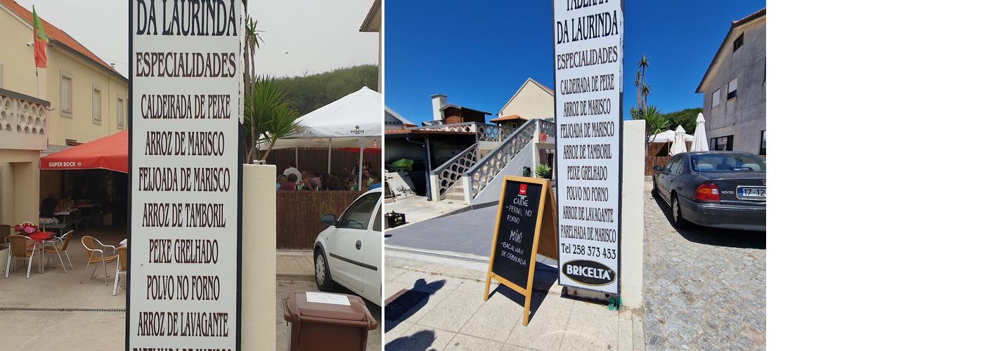 Taberna da Laurinda Menu