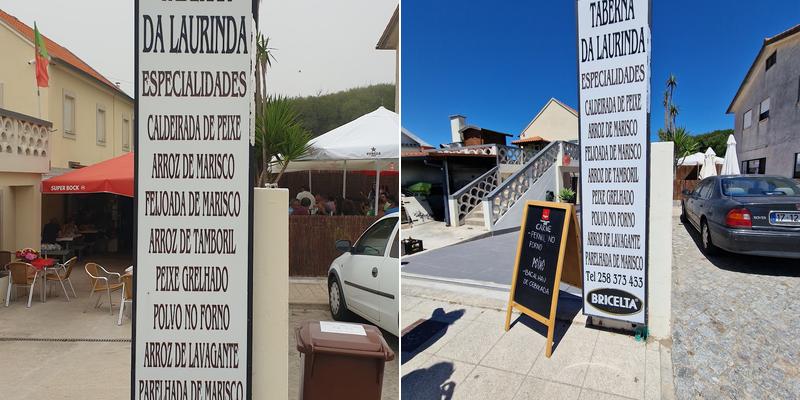 Taberna da Laurinda Menu