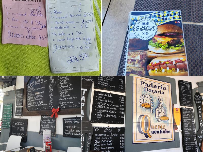 chaud chaud (Quente Quentinho) Menu