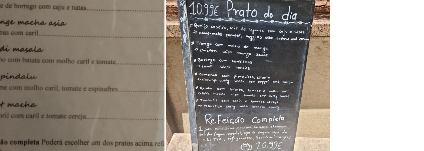 Himchuli Menu