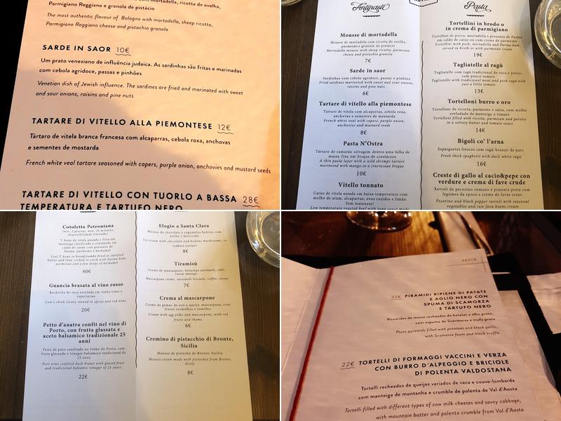 Ruvida Menu