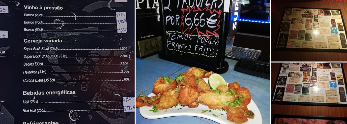 Valhalla Rock Pub Menu