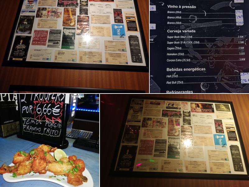 Valhalla Rock Pub Menu