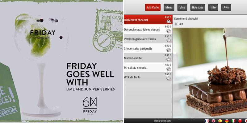 CASUAL LOUNGE CAFFÉ Menu