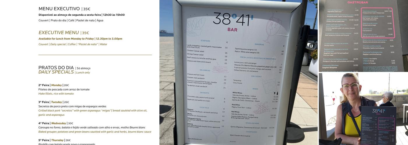 Gastrobar 38º 41' (Bar 38º 41') Menu
