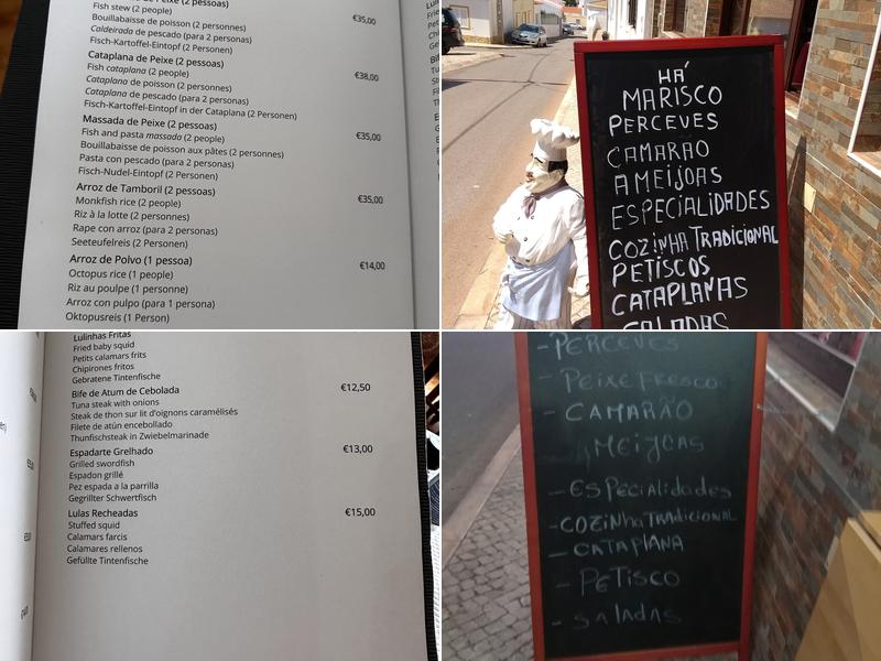 Solar do Perceve Menu