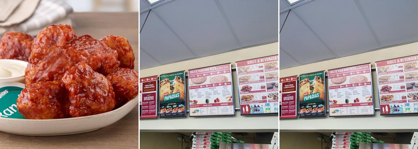 Papa Johns Pizza Menu