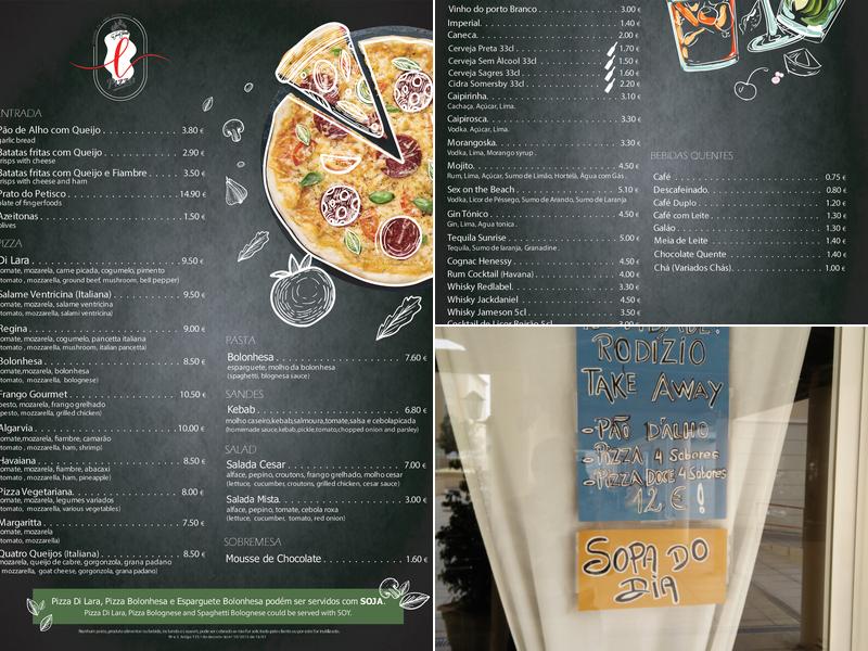 Pizzeria Di Lara Menu