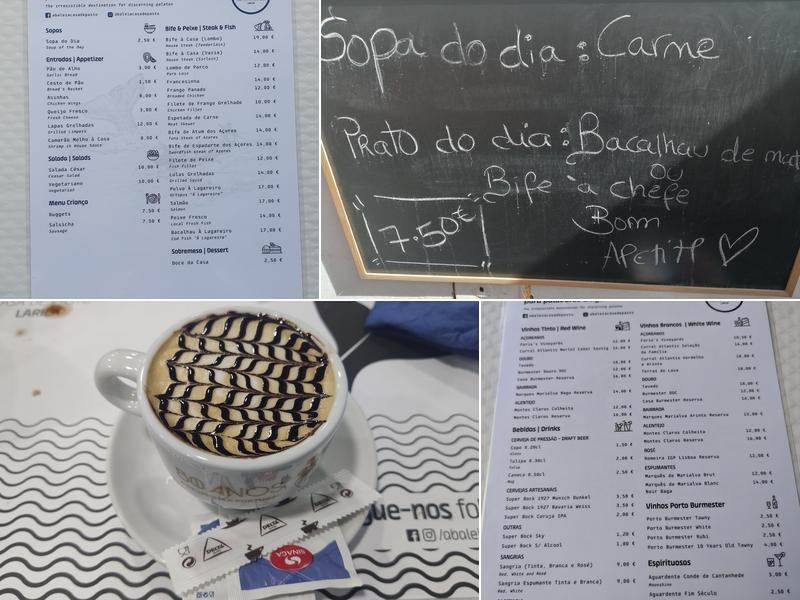 Restaurante A Baleia Menu