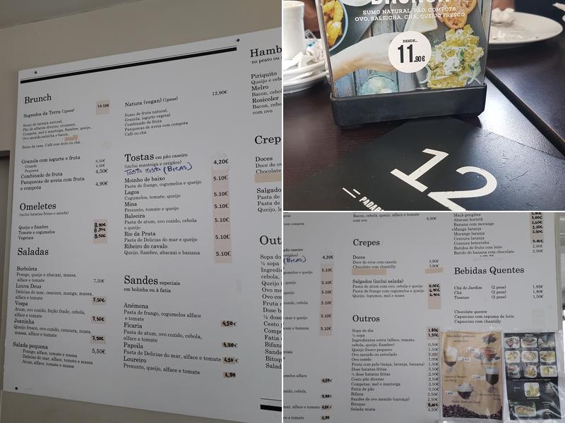 Segredos Da Terra Cotovia Menu