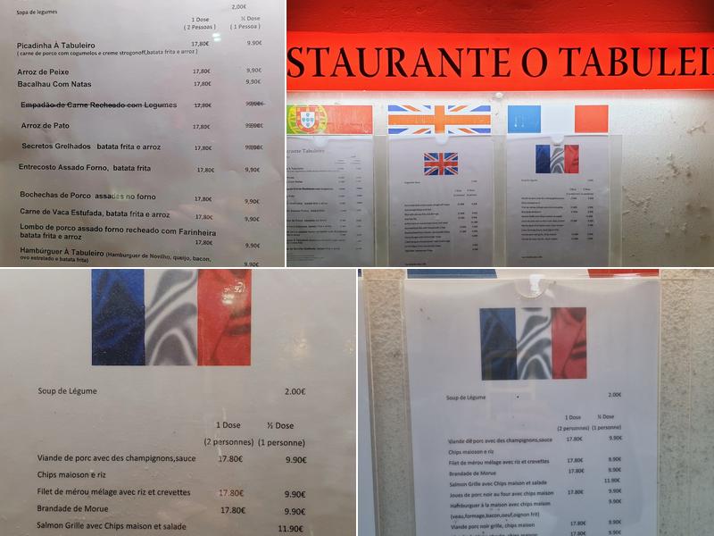 O Tabuleiro Menu