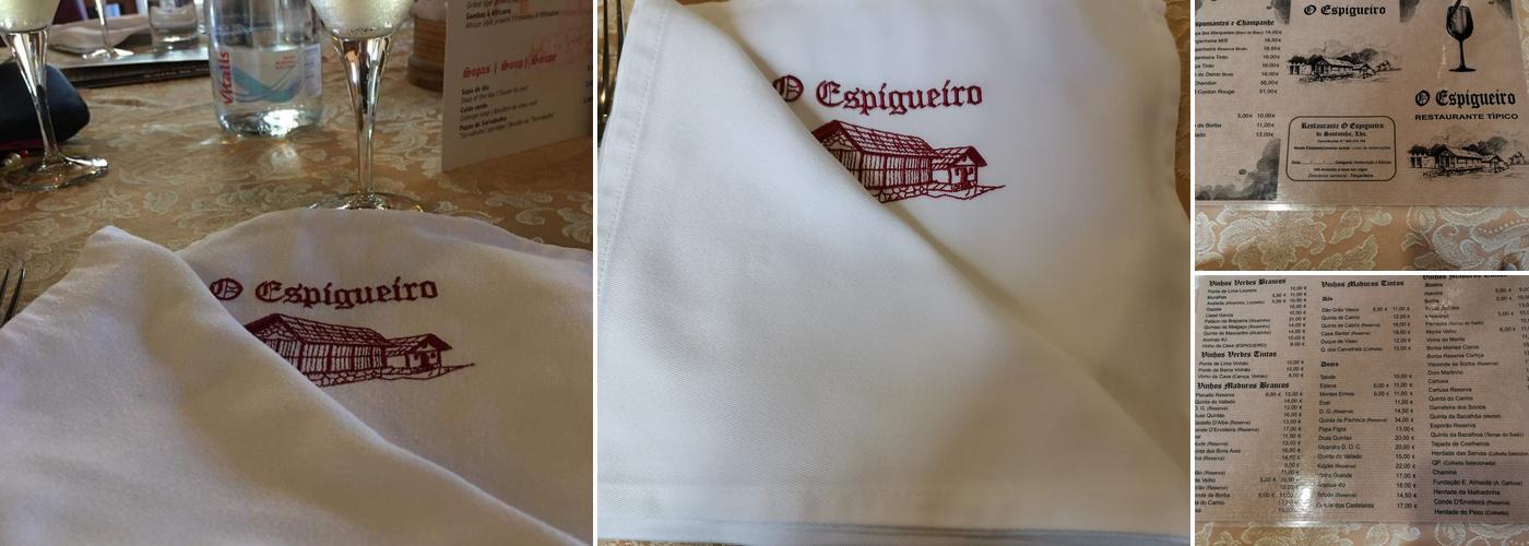 O Espigueiro Menu