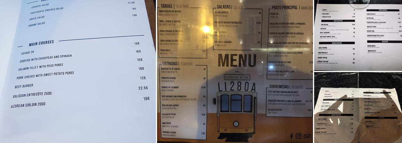Li28oa Menu