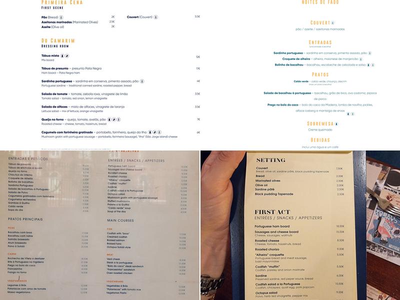Solidó Menu