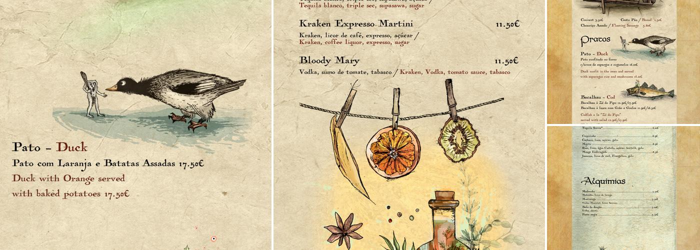 Trobadores - Taberna Medieval Menu