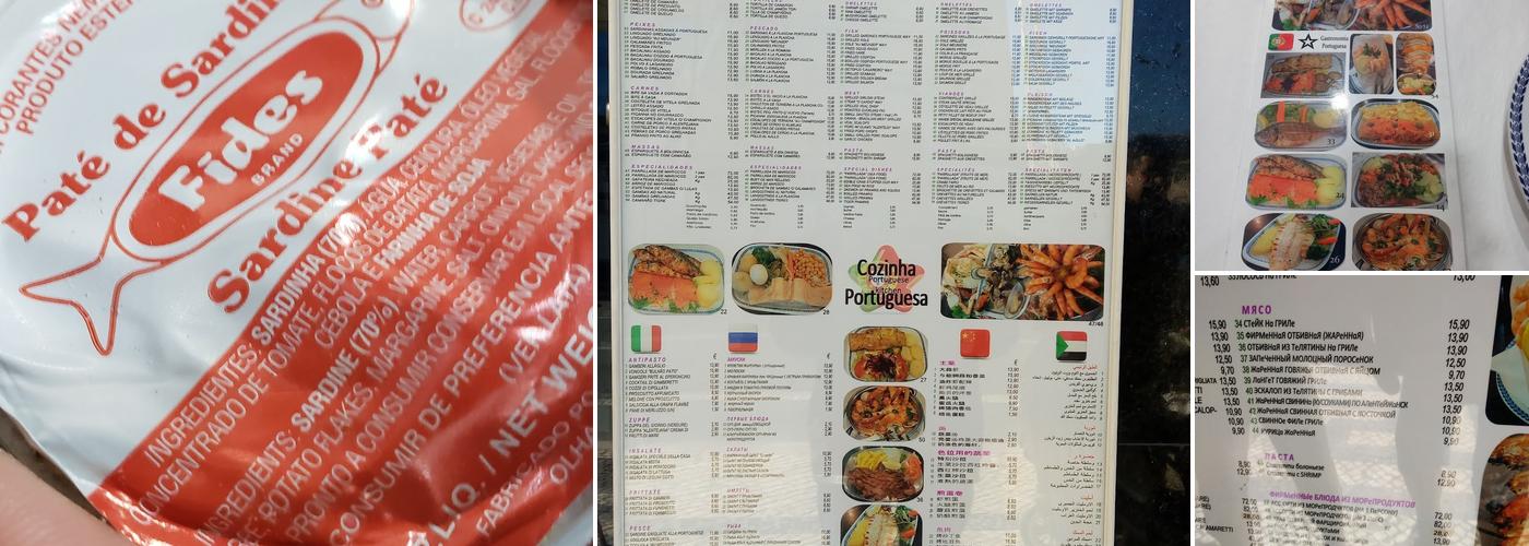 O Cardo Menu