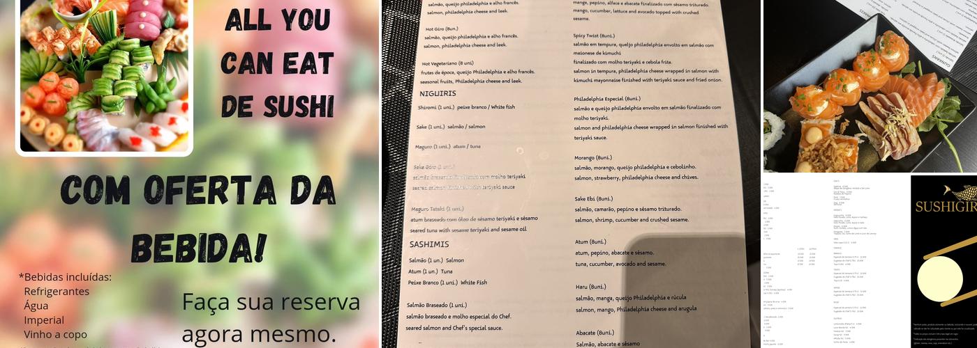 GIRO Sabores do Mundo (SUSHIGIRO) Menu