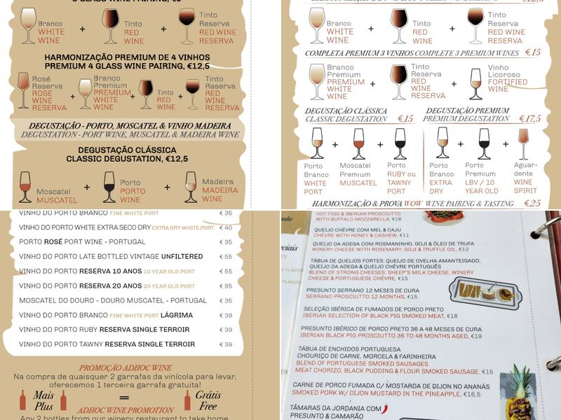 Eating Bear Menu