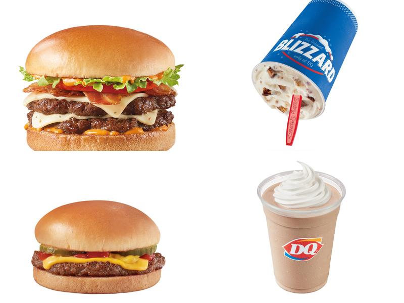 Dairy Queen Grill & Chill Menu