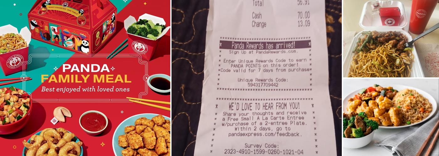 Panda Express Menu
