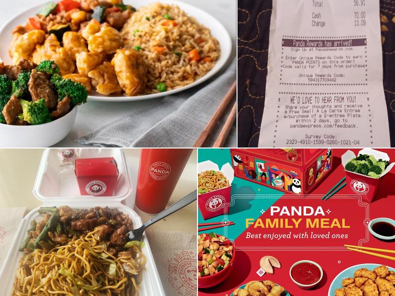 Panda Express Menu