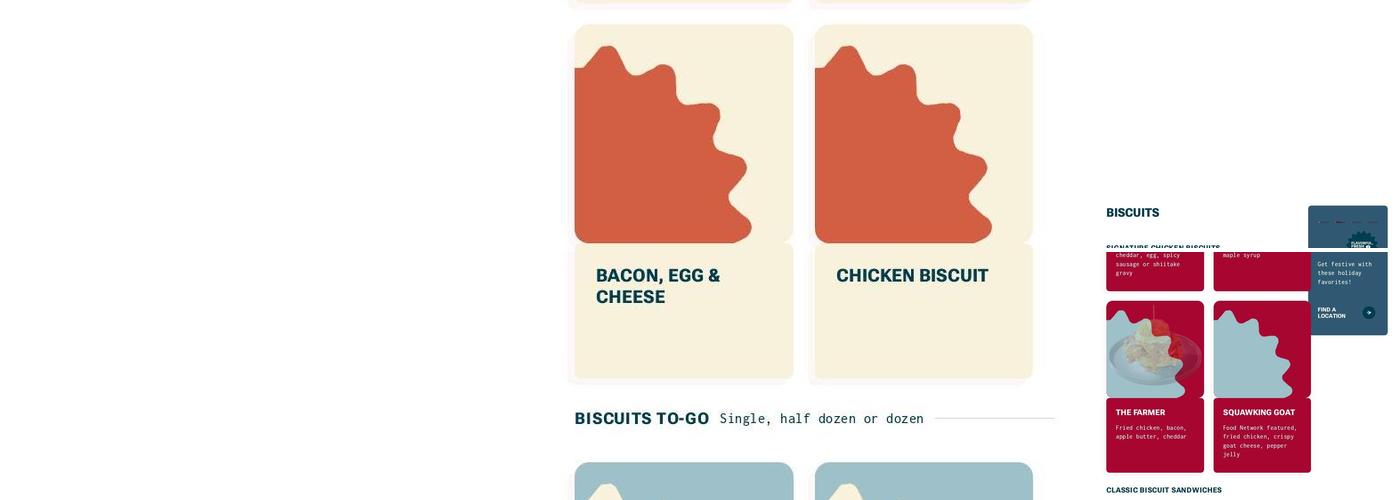 Maple Street Biscuit Company Menu