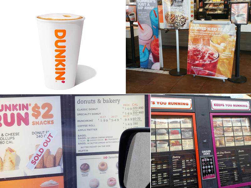 Dunkin' Menu